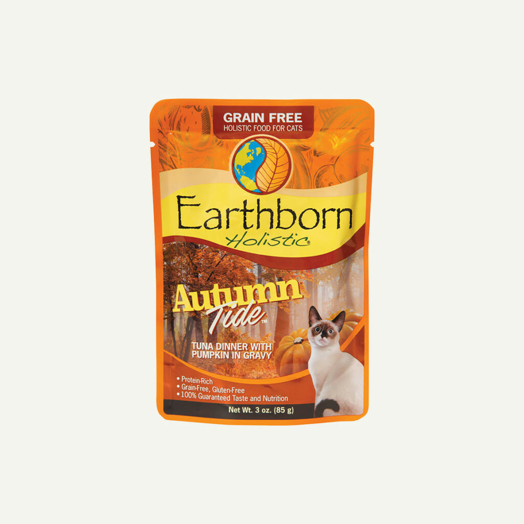 Earthborn Holistic Autumn Tide cat food - front of pouch