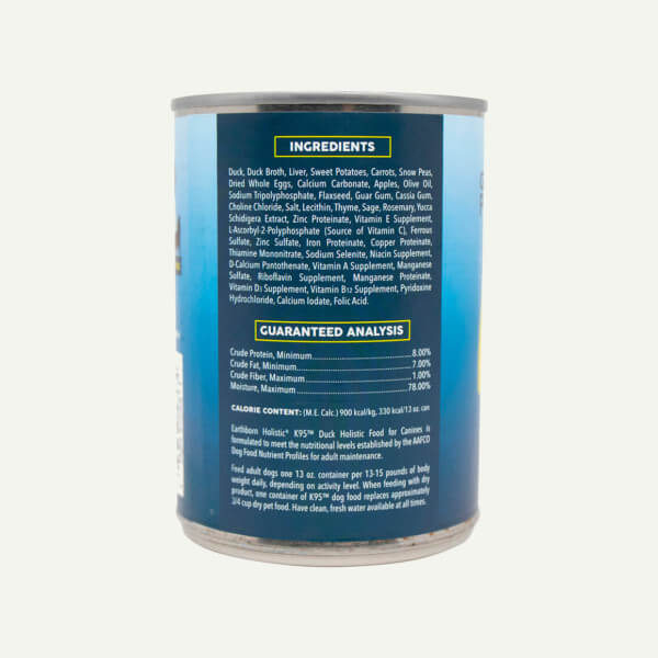K95 Duck Earthborn Holistic Pet Food
