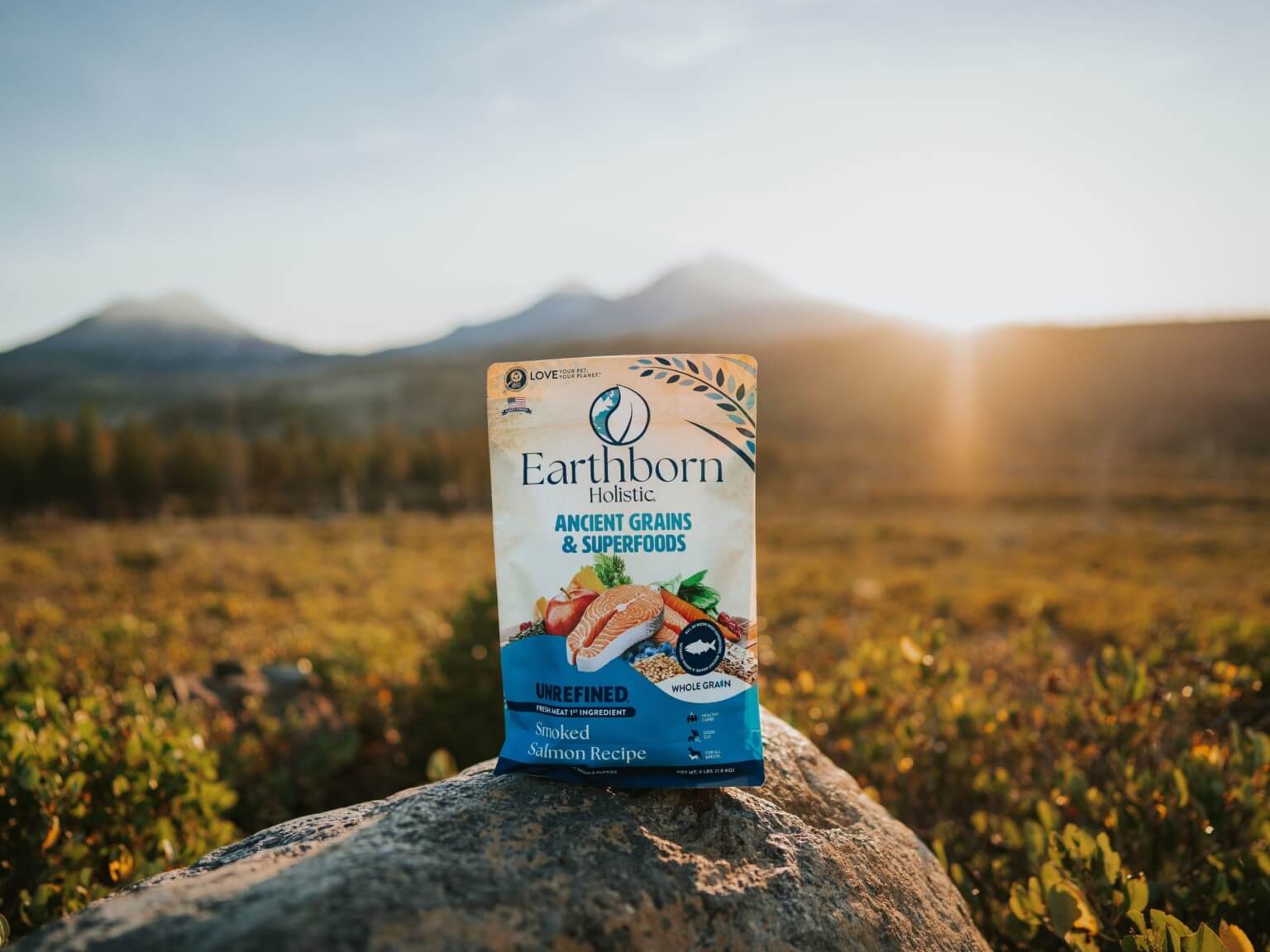 Unrefined Smoked Salmon Earthborn Holistic Pet Food