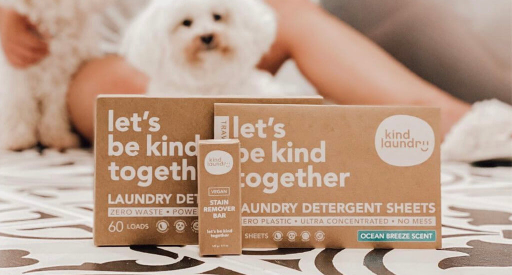 Kind Laundry detergent sheets