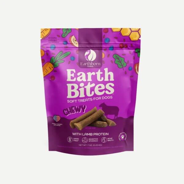 Earthborn Holistic EarthBites Chewy with Lamb Protein Dog Treats