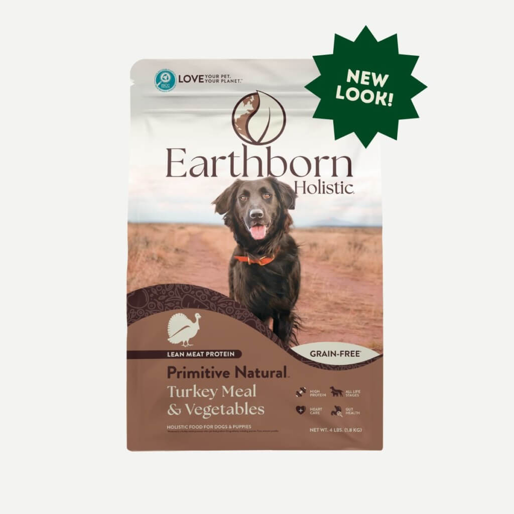 Earthborn Holistic Primitive Natural dog food - front of bag