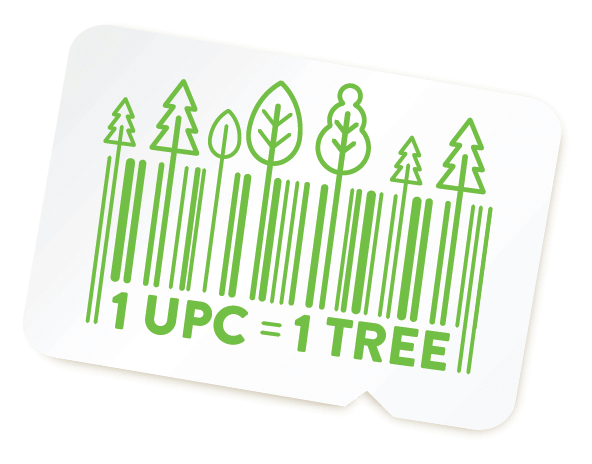 One UPC = One Tree