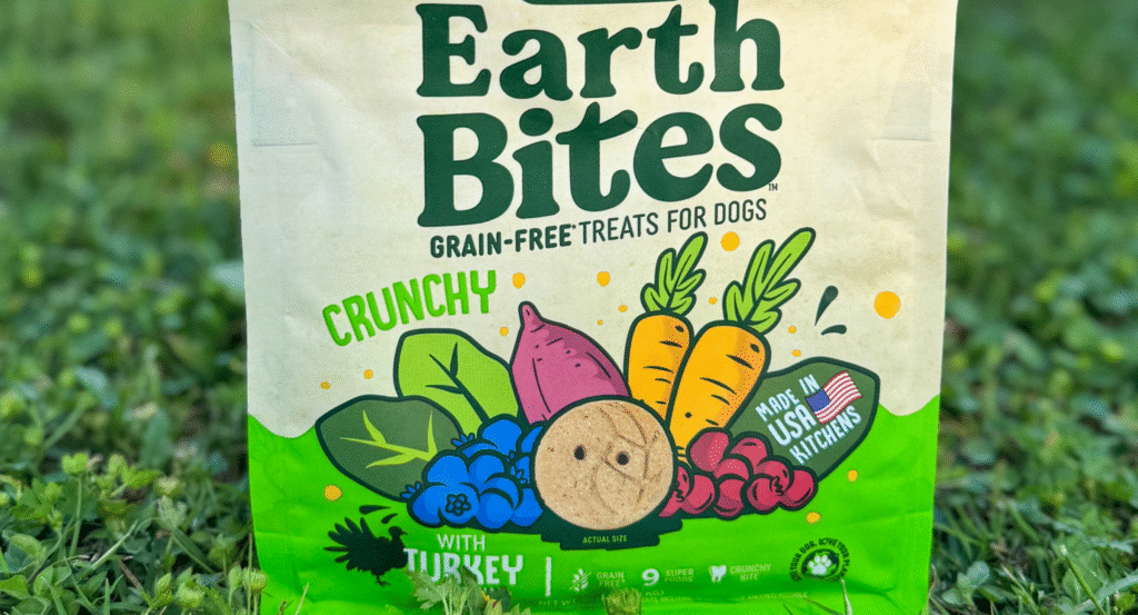 Earth Bites crunchy turkey bag