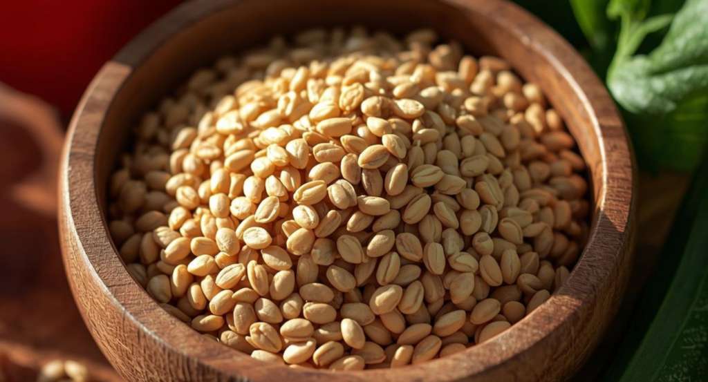 barley in a bowl