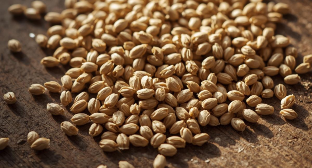 displayed barley